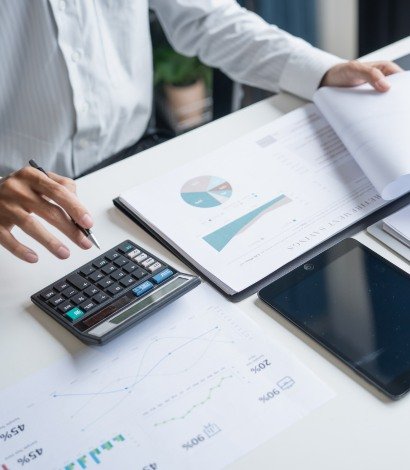 Digital Receipts and Records Illustration